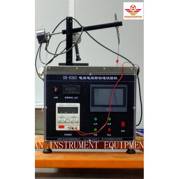 ワイヤー試験装置を通って切れる、SAE J1128ケーブルの試験機