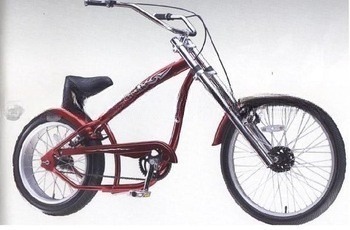 Steel Frame GHAO Chopper Bike Beach Cruiser Bicycle Non-Foldable Model Option