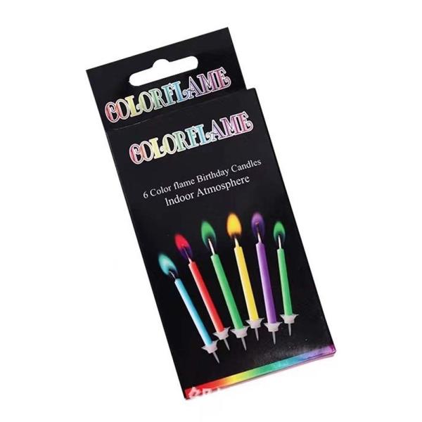 12 Contar Chamas de Cores Velas de Bolo de Aniversário Sem Cheiro Perfeito para Feliz Aniversário