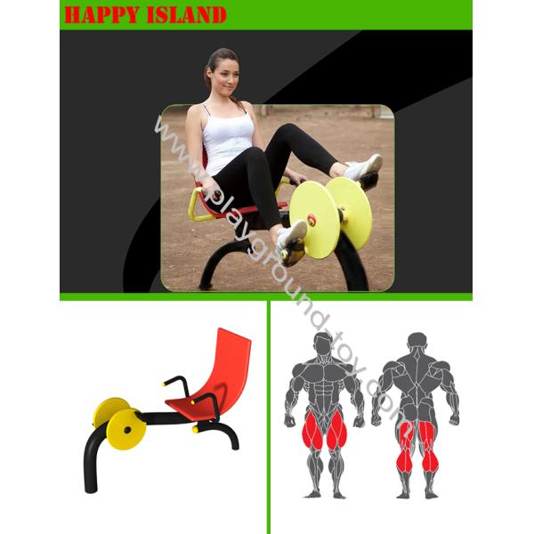 Single People Walking Machine Outdoor Gym Equipment For Amusement Park