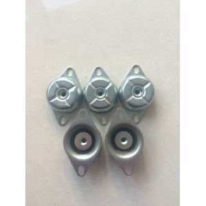 Galvanized Metal Industrial Grade Rubber Shock Mounts with High Tensile Rubber for Compressor and Refrigerator