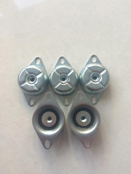 Montagens de choque de borracha galvanizadas do metal para o compressor/refrigerador