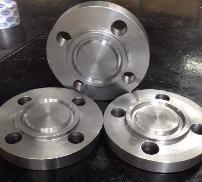 Loose Stainless Steel Flanges Precision Machinery Finished Orifice Plate Type Device