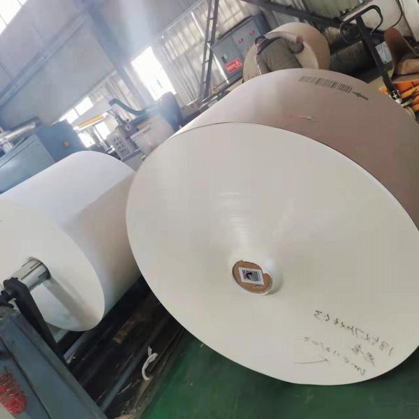 Высокий оптовый крен 135gsm бумаги с покрытием PE делает водостойким для бумажного стаканчика