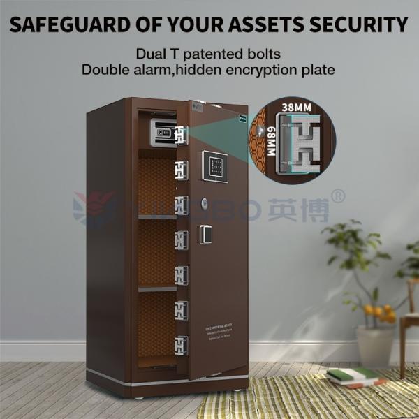 Solid Steel Construction Home Safe Box Best Home Safe Fingerprint Safe Box