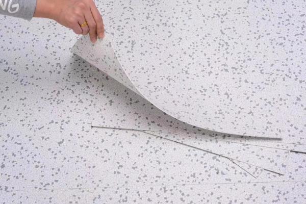 Plancher en PVC ESD 600*600*3 mm Plancher en plastique conducteur antistatique