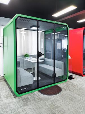 4 People Phone Booth Portable Soundproof Office Vocal Studio Booth