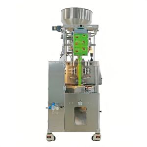 PLC Control Triangle Bag Packaging Machine 2.5kw Back Sealing Machine Dual Mode