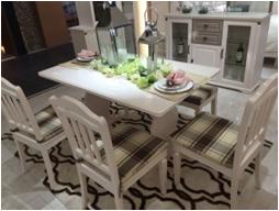 White Color Contemporary Dining Room Furniture Modern Kitchen Dining Tables