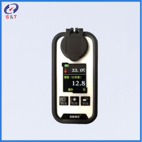 ST-138A Portable Edible Oil Refractive Index Meter with Ambient Temperature Range of 5-45C and Sample Size of 0.3ml for Oils