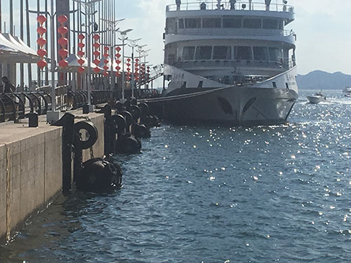 Раздувные плавая пневматические резиновые обвайзеры D1000×L2000 портативные для причала