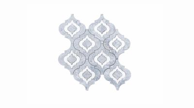 Showers Slate Mosaic Tiles Modified Square Shape Uniform Shade Tone Variation