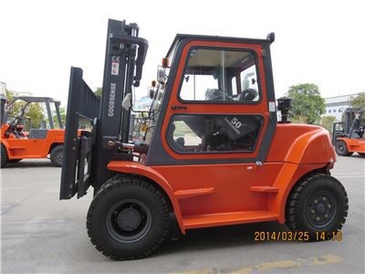 GOODSENSE 5 Ton Diesel Forklift Fully Hydraulic With 3m-7m Lifting Capacity New For Outdoor Use