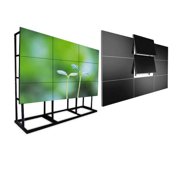 55 Inch 450nits 4k 1x2 Window Video Wall Panel 1920×1080