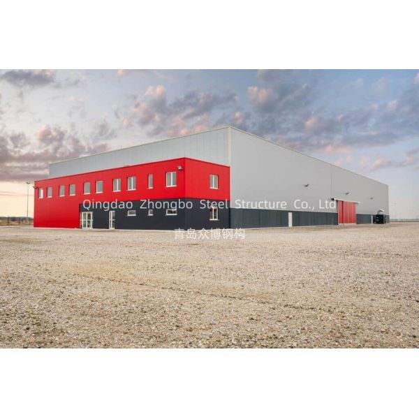 Steel Structure Warehouse featuring strong foundations and reinforced steel structures for enhanced safety and stability
