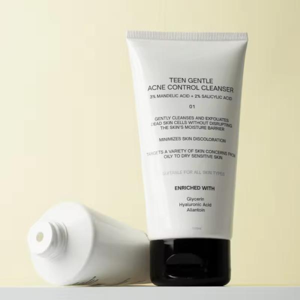 Emballage de tube cosmétique vide Récipient de crème solaire blanche 5 ml 10 ml 15 ml 20 ml 30 ml 50 ml