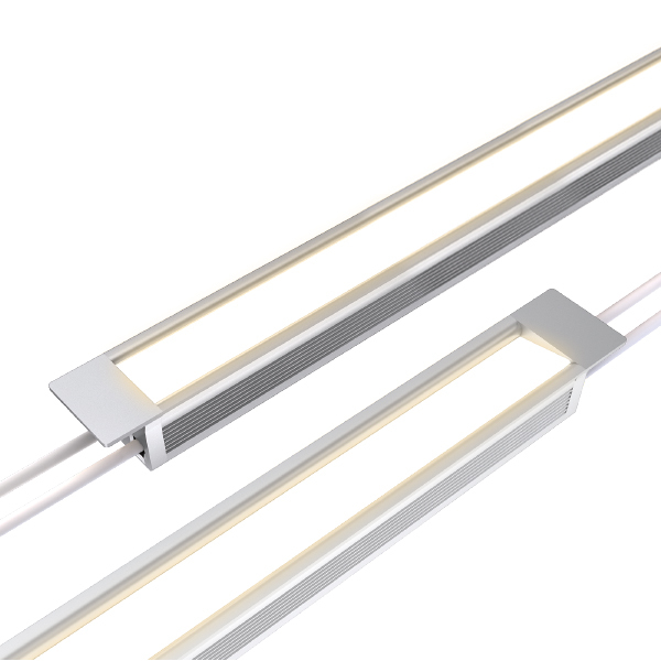12V/24V 8W/M CRI90+ Under Cabinet Embedded LED Strip Light 15° Oblique And Direct Illumination
