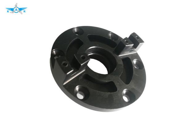 CNC Plating Aluminium Die Casting Black Color For Robots CE Certification