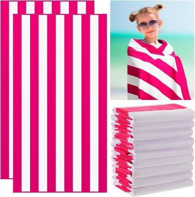 Toalhas de praia maiorias de toalha absorvente super da camurça de Microfiber