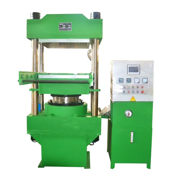 CE Certified Automatic Hydraulic Plate Rubber Vulcanizing Press with 400X400 Plate Size for O-Ring Making