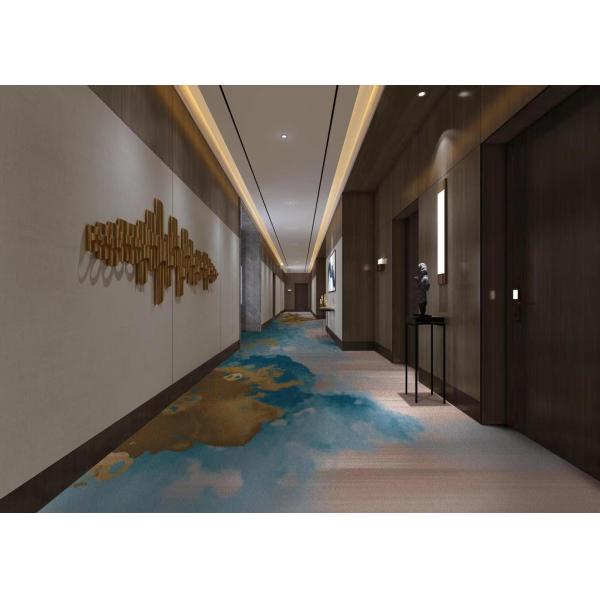 Commercial Flooring Fire Proof Wilton Carpet with Modern Style Solution Provider