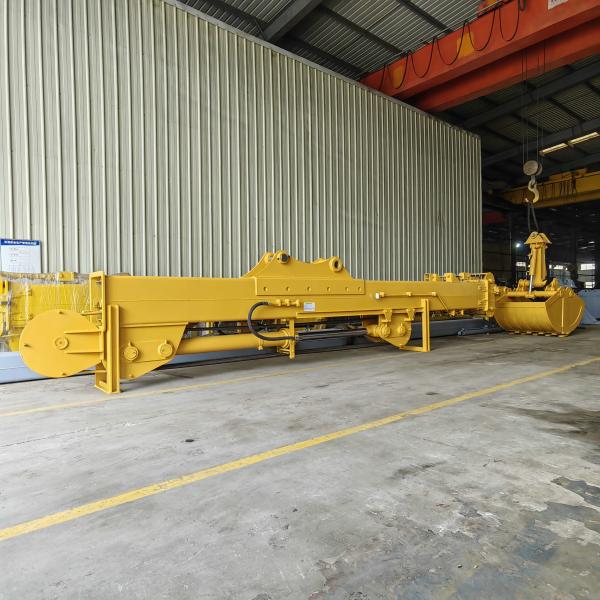 High Stregthen Steel 23M CAT330 Excavator Telescopic Arm For Deep Well Construction