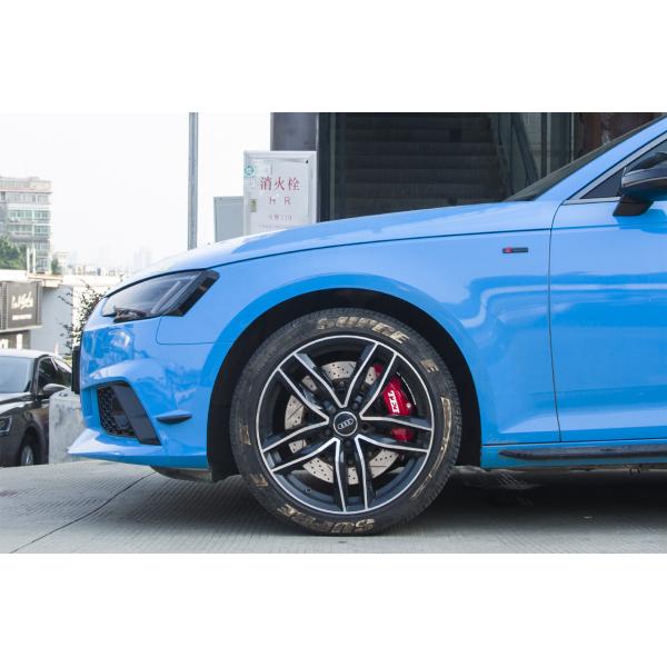 BBK For Audi A4L Installed Big Brake Kits 4 Piston Calipers  P40NS