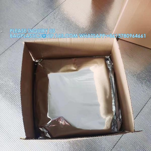 9 X 12 Inch Disposable Metallic Aluminium Foil Hot Cold Thermal Insulated Bubble Cooler Mailers Envelope