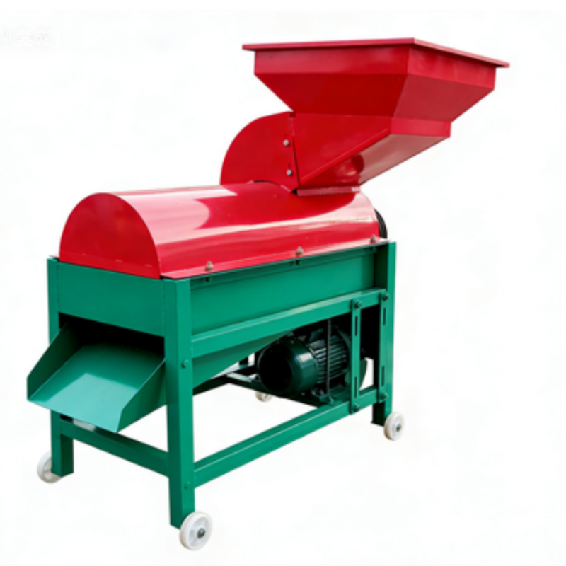 Alloy Steel Hammer Corn Thresher Machine Powerful Maize Separator Processing Equipment