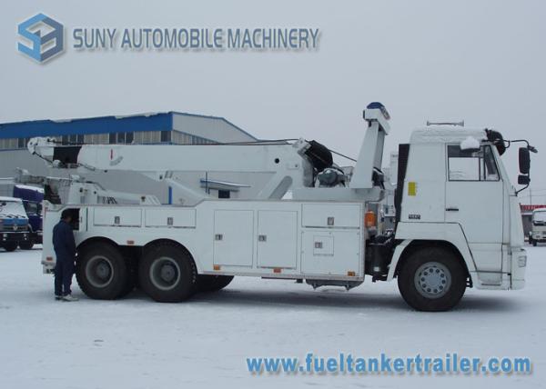 Single Cab Styer King IND 35 Wrecker Tow Truck Independent Boom And Under Lift