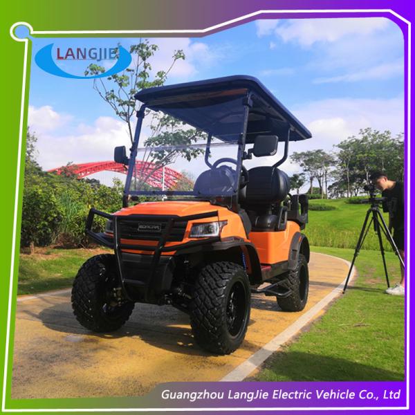 40 км/ч Малый электрический автобус 5 км Мотор 48 В батарея 4 места Электрические автомобили для гольфа