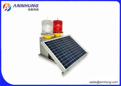 Luz de obstrução solar dobro da aviação para a grande maquinaria do coordenador