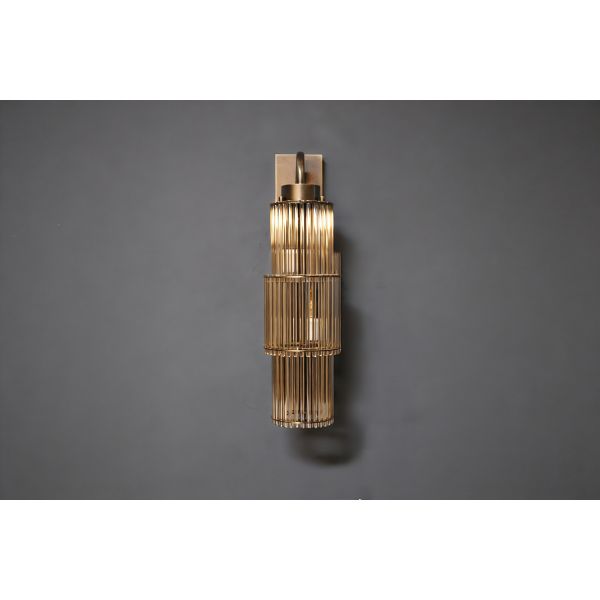 Brass Material Wall Lamp with 2700K Warm White Light and 30000 Hours Lifespan