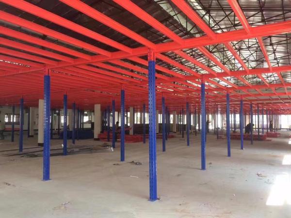 Shipping Mall Heavy Duty Storage Racks  ,  Industrial Storage Mezzanine Floor