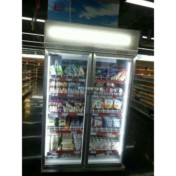 Одно 2 3 4 двери коммерческий охладитель напитков для удобства продуктовый магазин