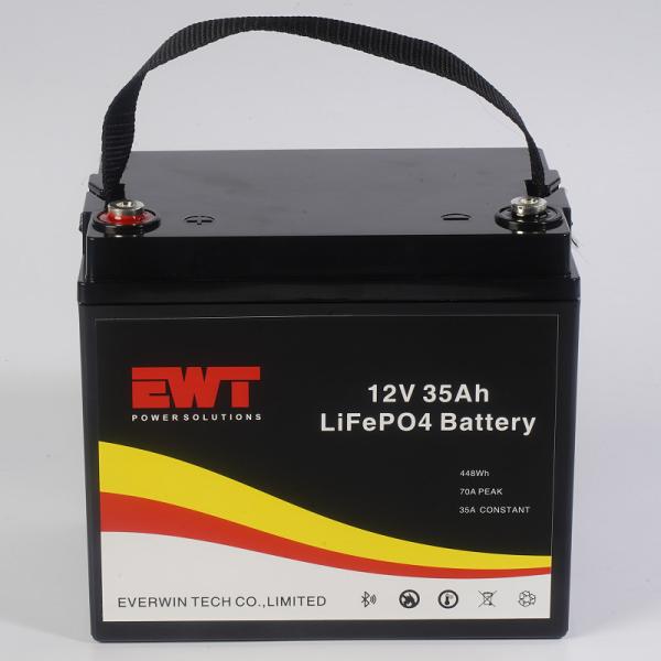 12 volts de lítio de alta descarga corrente de lítio ferro fosfato bateria Pack