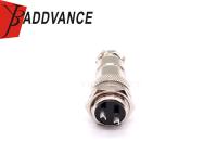 GX16-2 2 homem do Pin 16mm e tomada circular fêmea do conector do soquete da aviação