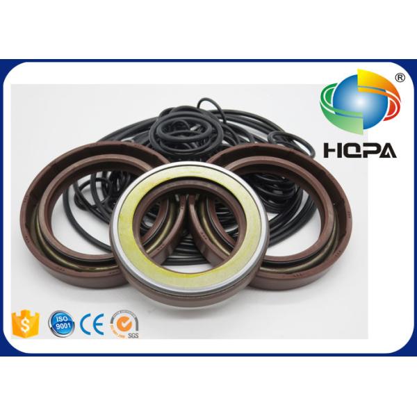 HPV102 HPV118 Pump Seal Kit for Hitachi ZAXIS200-3 Main Pump Black + Brown