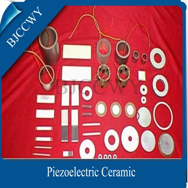 Industrial Piezoelectric Ceramic Discs Ceramic Resonance Impedance 60 * 30 * 7 mm P8