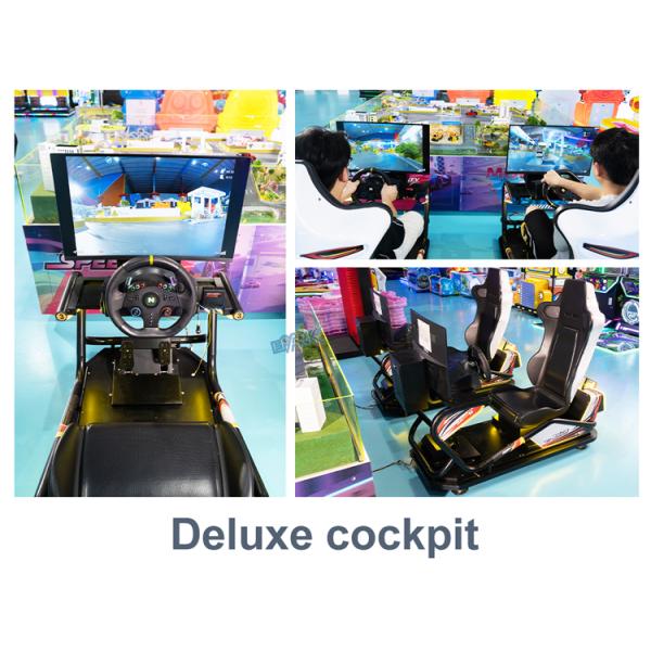 Racing Simulator Cockpit Full Motion Race Car Driving Training Simulator MR Racing Car
