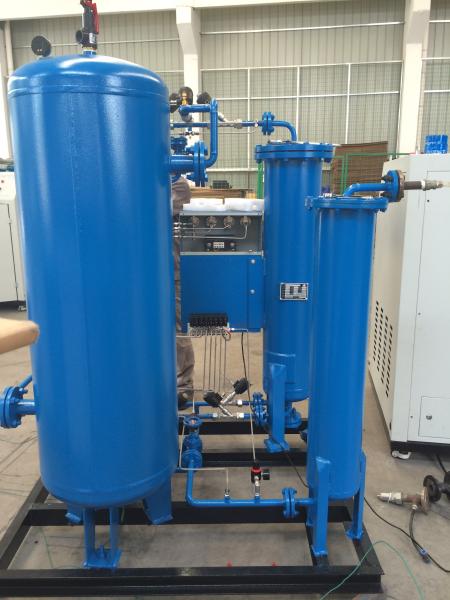 Carbon Steel Lab PSA Nitrogen Generator 20Nm3 / H 99.9995% Purity CE Approved