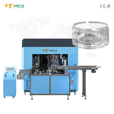 Máquina de impressão da tela da cor SF-SHR460 quatro para frascos cosméticos
