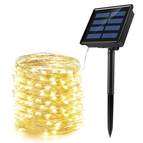 20/30/40M LED Solar Light String Outdoor Waterproof Garden Fairy Lights String Christmas Wedding Party Solar Light Decor