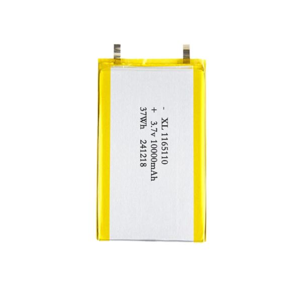 Wholesale High Energy 3.7V 10000mah Rechargeable Semi-solid State Polymer Lithium Battery 1165110 Pouch XL Brand 500 Cycles