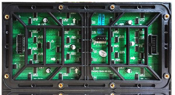 P3.076 Outdoor Advertising TV Screen Magnet Full Color IP65 LED Module 320X160mm