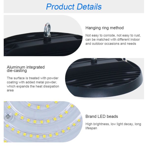 HB03-2 HIGH BAY LIGHT Energy Saving Commercial Lighting for Factory and Gym