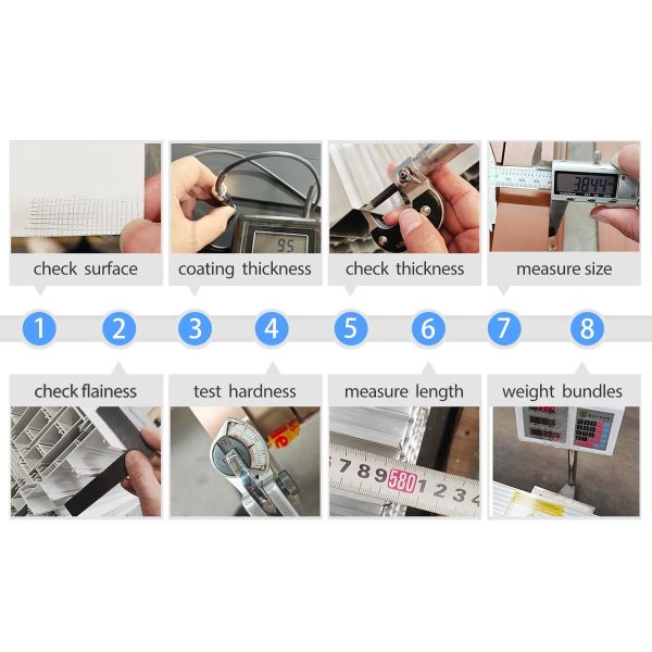 White Powder Coating Window Aluminium Profile Matte Finish Scratch Resistant