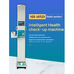 АК160в управляемая монеткой машина контроля кровяного давления веса высоты для больницы