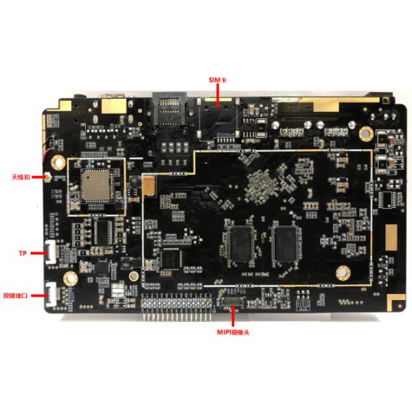 Врезанная андроидом материнская плата системы RK3568 для 10,1» наборов Signage LCD цифров