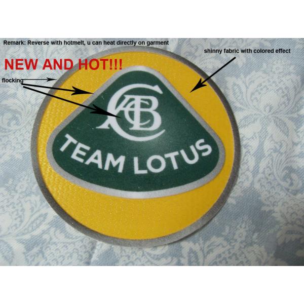 La alta densidad que se reúne la ropa de la transferencia de calor de Tagless etiqueta diverso grueso